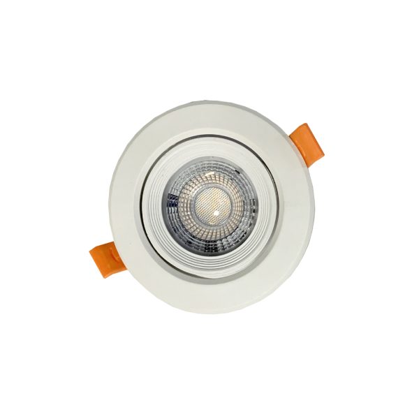 Embutido Blanco 7W Dirgible Luz Calida (F)