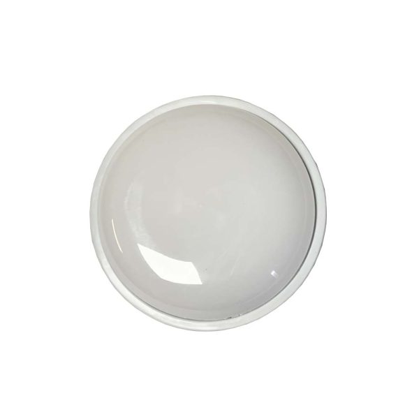 Plafón Sobrepuesto Redondo Blanco 20W IP54 Luz Calida