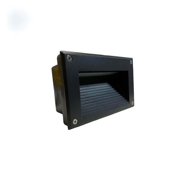 Foco Escalera Negro 4W Calida