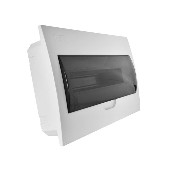 Tablero Embutido IP41, LH, Tapa Color Humo, 18 Polos